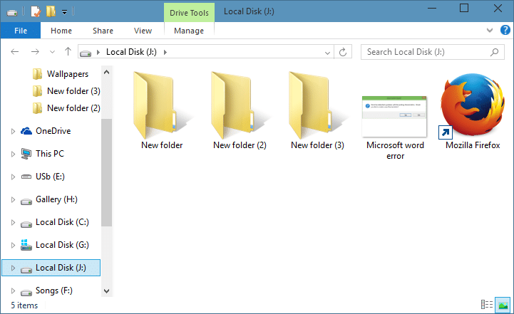 Iconos de carpeta de estilo de Windows 7 en Windows 10 step01