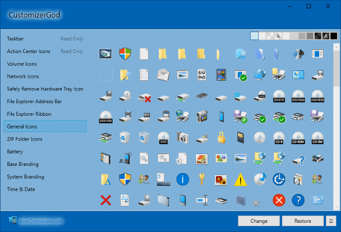 cambiar los iconos del escritorio en Windows 10 pic10