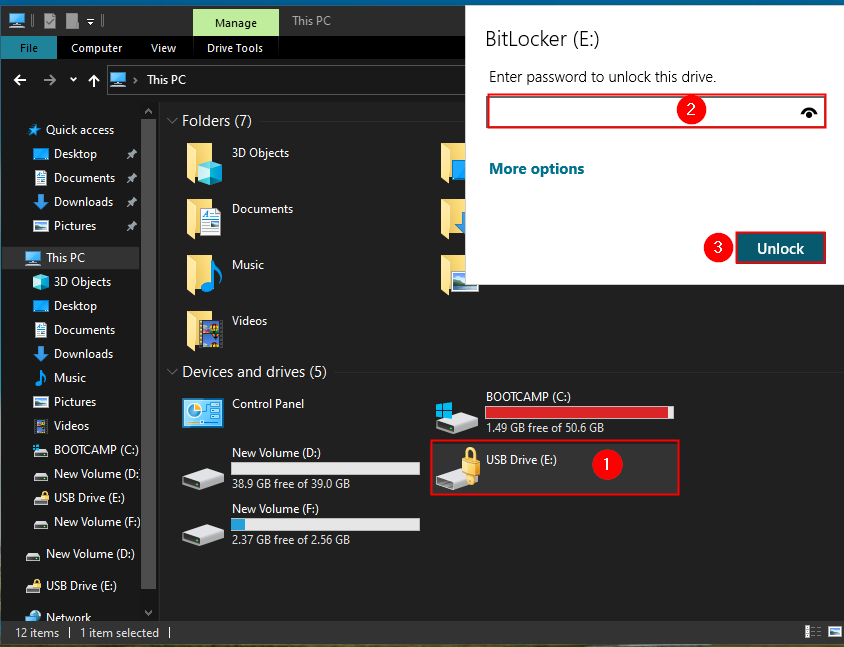 ¿Cómo crear múltiples particiones en una unidad flash USB en Windows 10?
