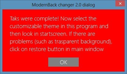 Cambiar el fondo de la pantalla de inicio de Windows 8 Step6