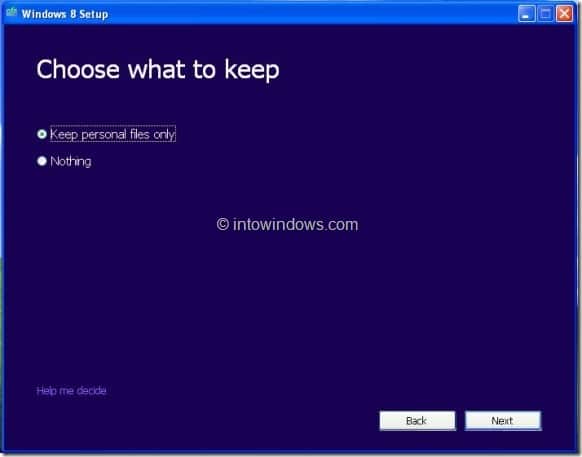 Actualice XP a Windows 8 Step6