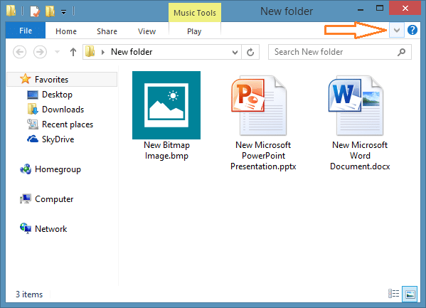 Mostrar bibliotecas en el Explorador de Windows 8.1 Paso 5
