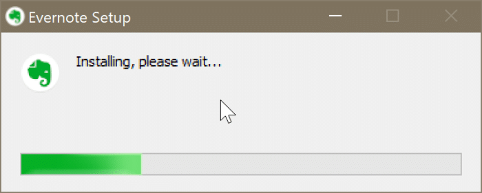 Evernote no se abre o no funciona en Windows 10 pic2