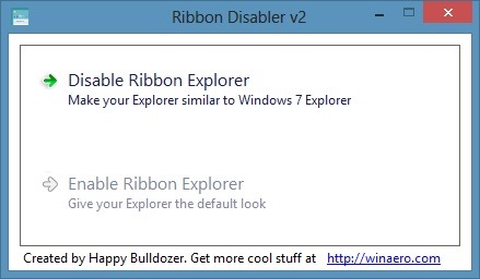 Habilitar la barra de herramientas del Explorador de Windows