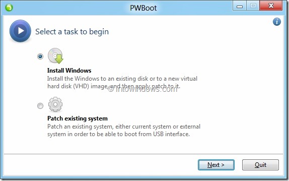 Arranque Windows 8 desde VHD sin usar el símbolo del sistema