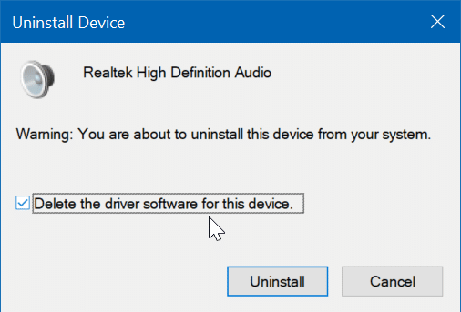 reinstalar el controlador de audio en Windows 10 pic5