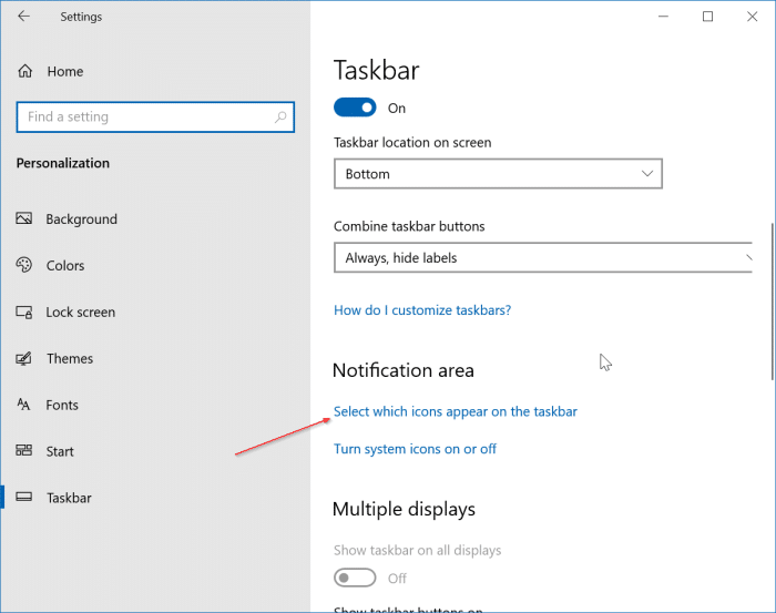Falta el icono de wifi en la barra de tareas de Windows 10 pic1