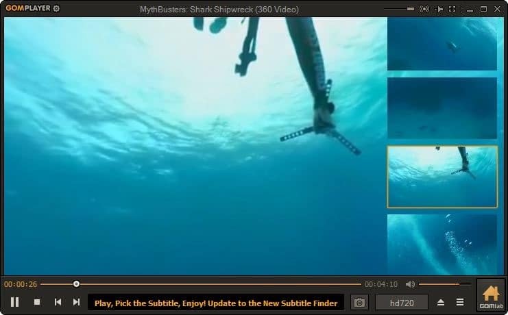 ver video de 360 ​​grados en Windows 10 pic4