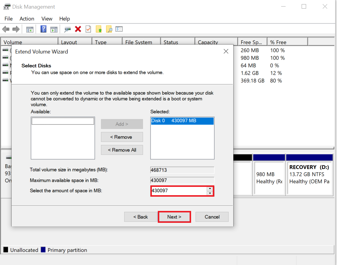 ¿Cómo administrar / cambiar el tamaño de las particiones en Windows 10/ ...