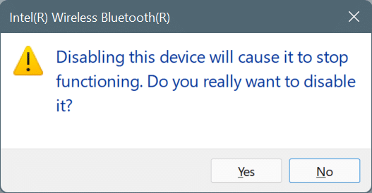 activar o desactivar bluetooth en Windows 11 pic8