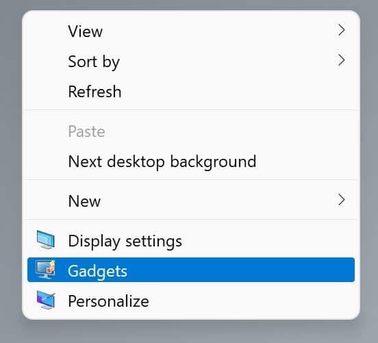 gadgets de escritorio en Windows 11 pic7