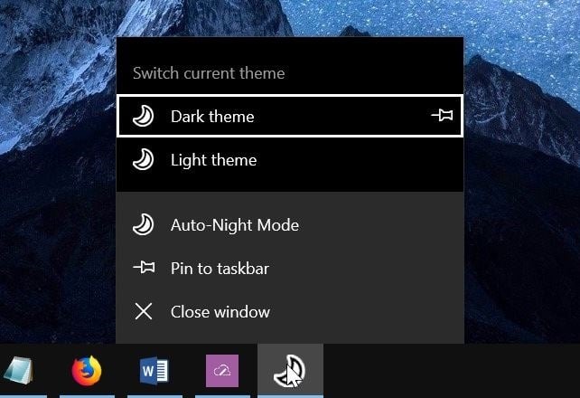 cambiar automáticamente entre los modos oscuro y claro en Windows 10 pic2