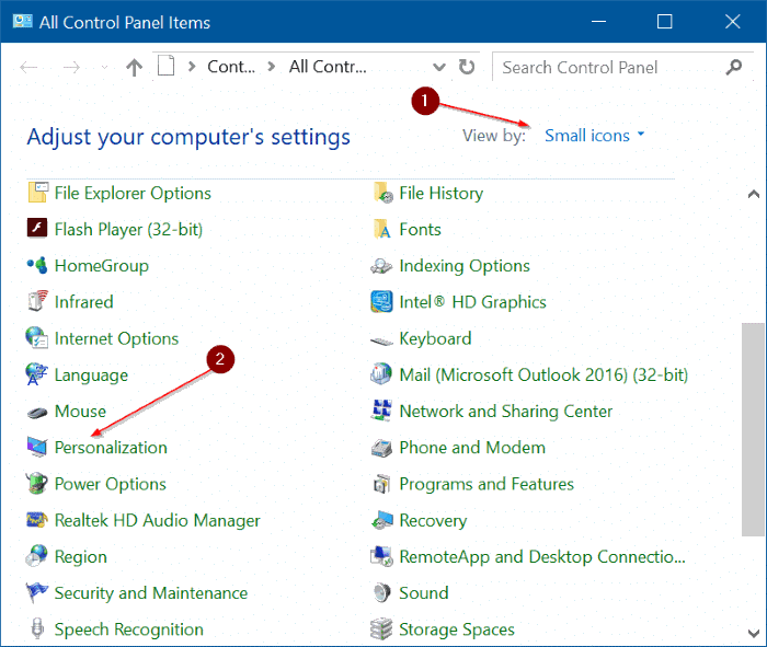eliminar temas en Windows 10 pic2