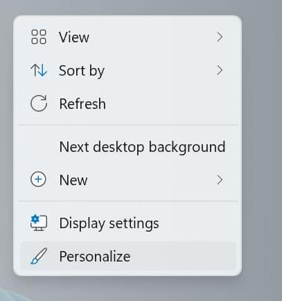 cambiar el fondo de pantalla de Windows 11 pic1