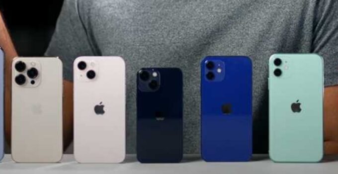 iPhone 13 comparativa con modelos anteriores